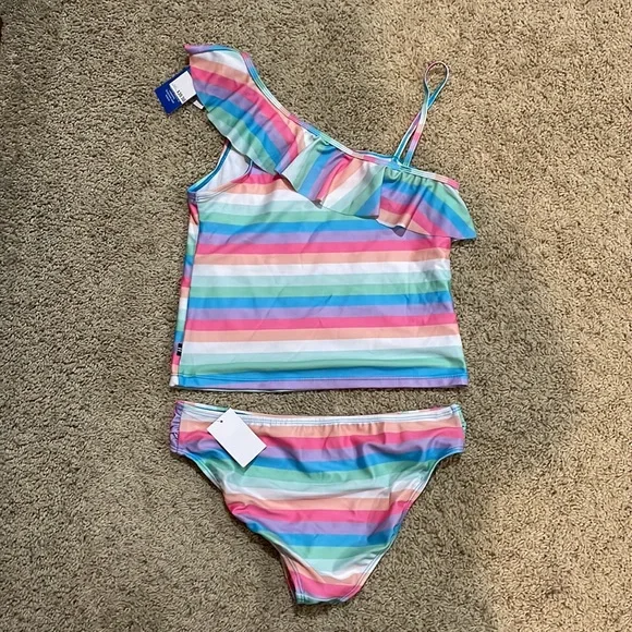 Girls/juniors NWT Nautica swim suit XL size 16 - Picture 2 of 8